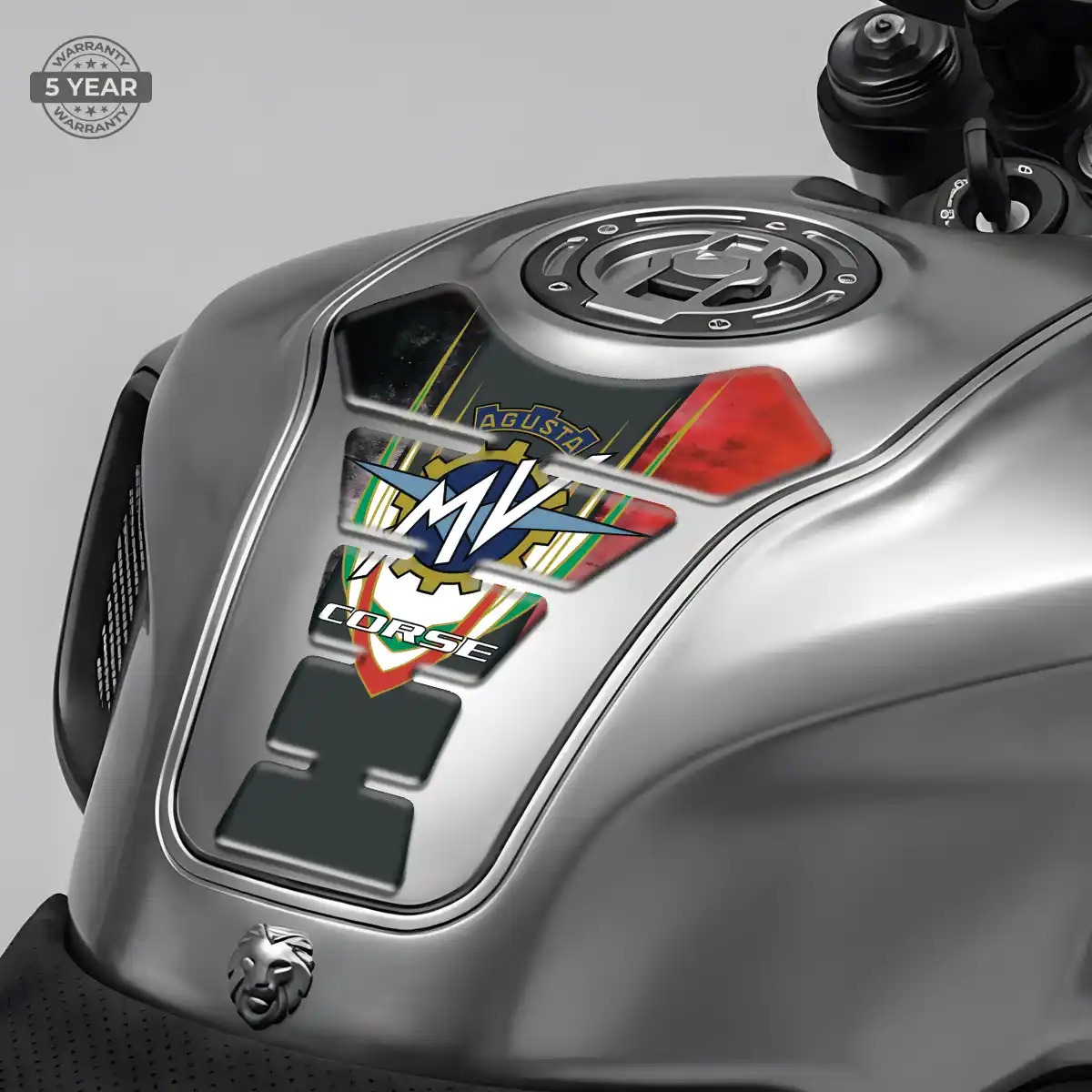 Agusta Tank Pad Motorbike Elite Finish