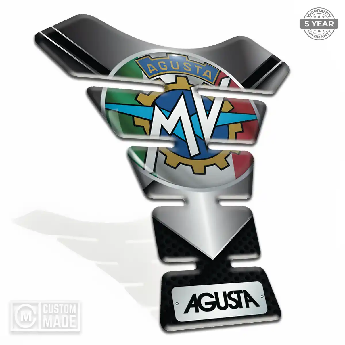 Agusta Tank Pad Motorcycle Signature Grade