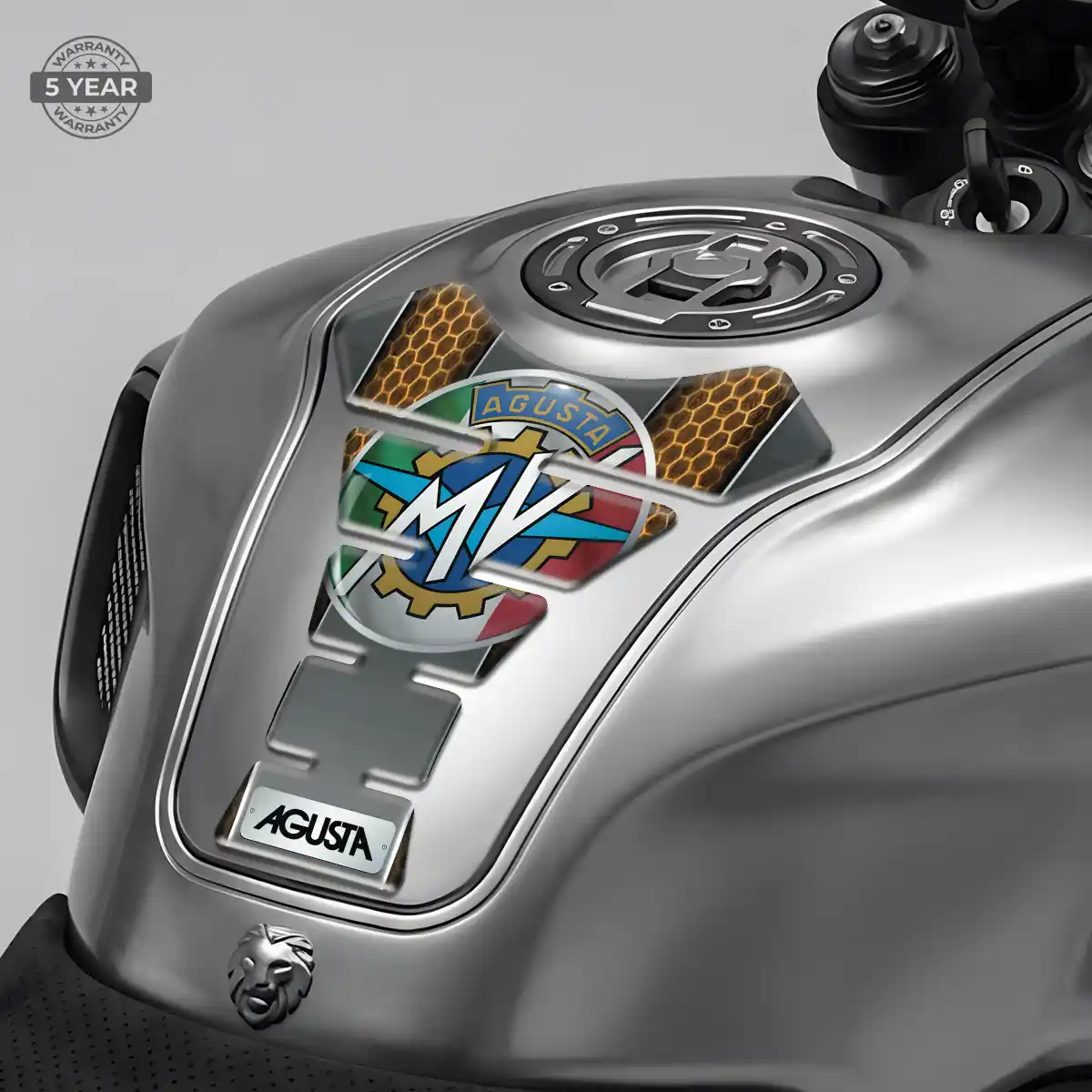 Agusta Tank Pad Protector Motorbike Elite Finish