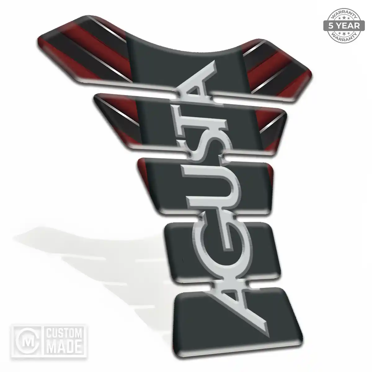 Agusta Tank Pad Protector Motorbike Refined Design