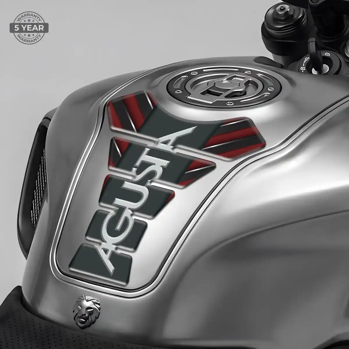 Agusta Tank Pad Protector Motorbike Refined Design