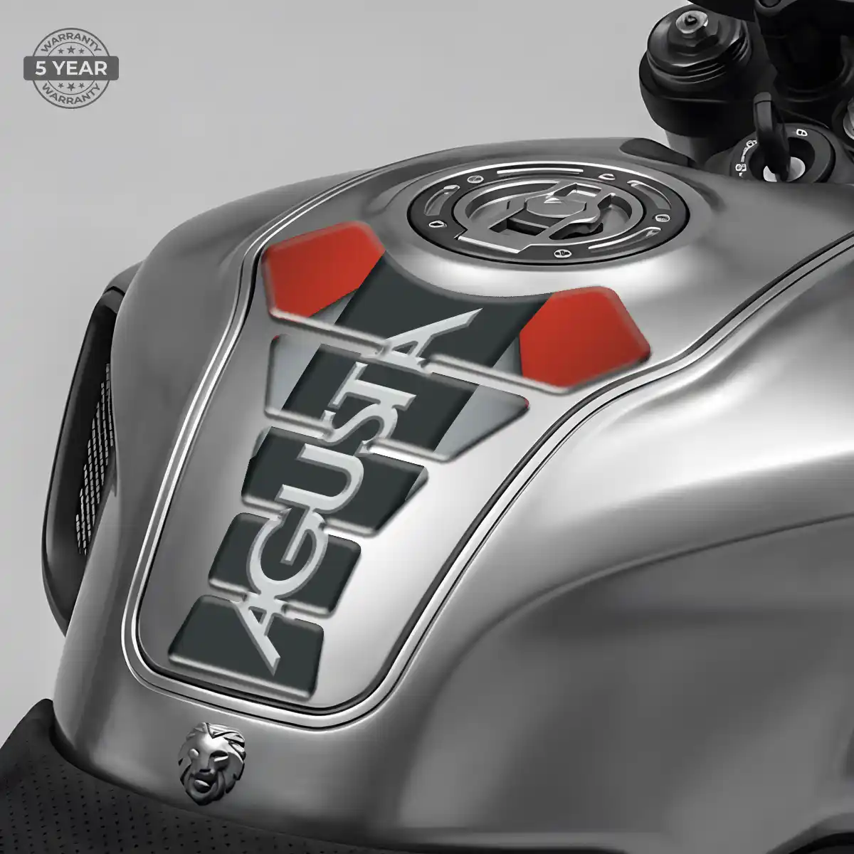 Agusta Tank Pad Protector Motorbike Sleek Style