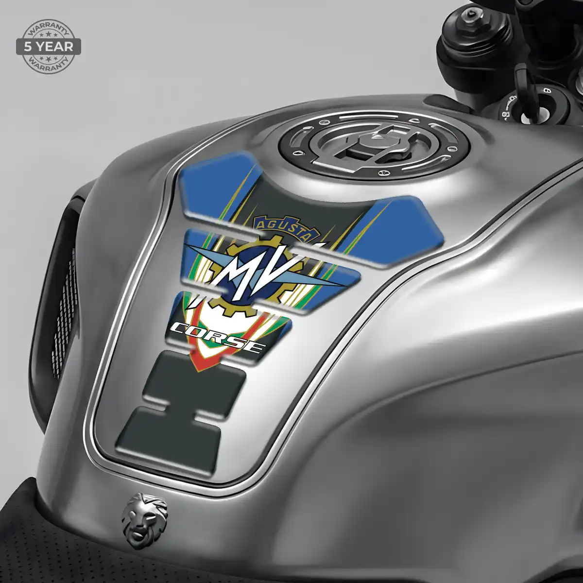 Agusta Tank Pad Protector Motorcycle Elite Finish