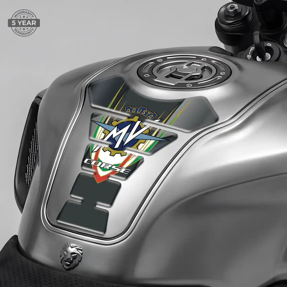 Agusta Tank Pad Protector Motorcycle Signature Grade