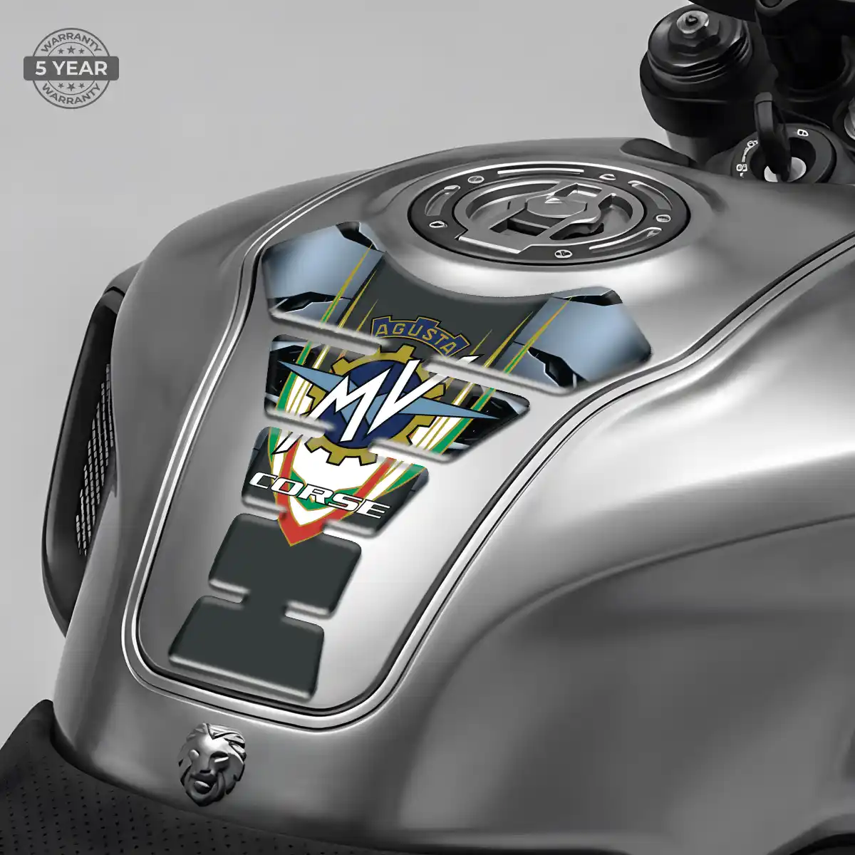 Agusta Tank Pad Protector Refined Design