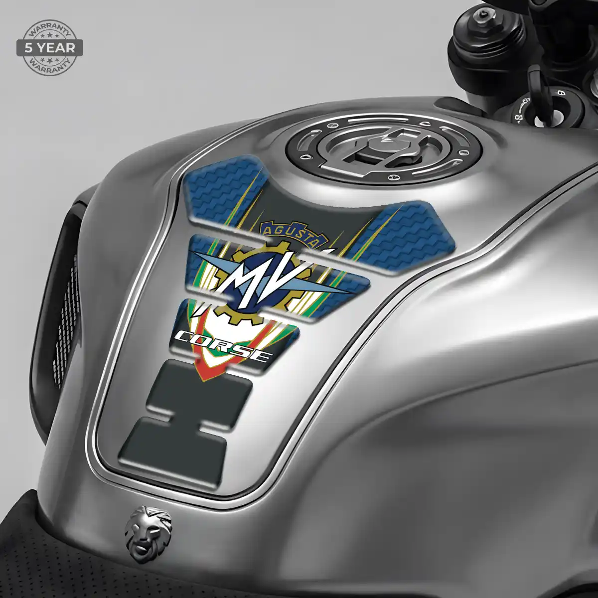 Agusta Tank Pads Elite Finish