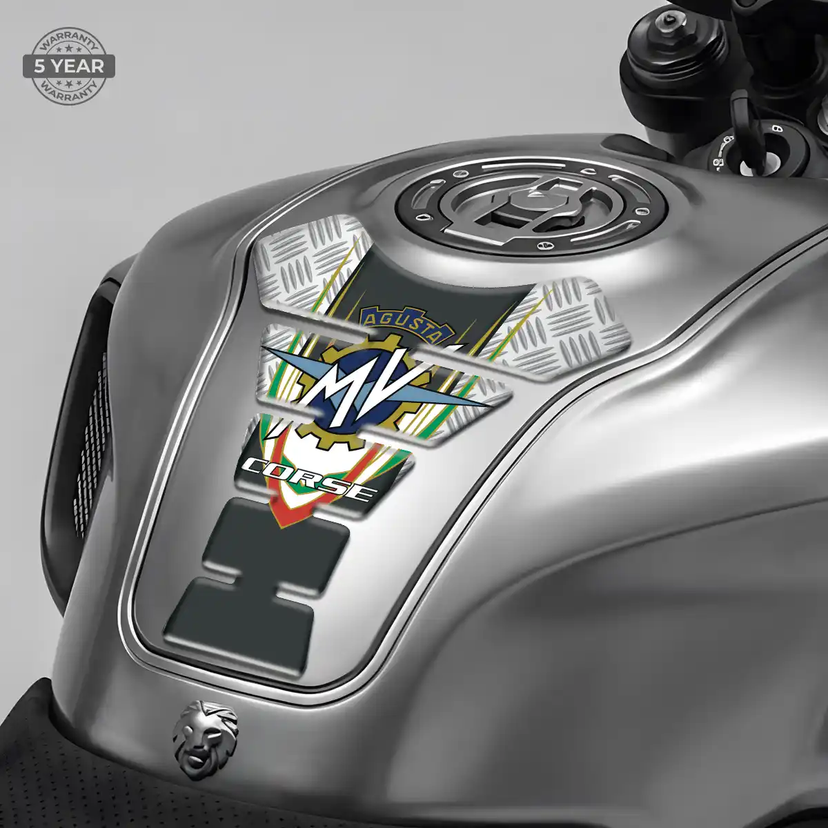 Agusta Tank Pads Fuse Motorbike Elite Finish