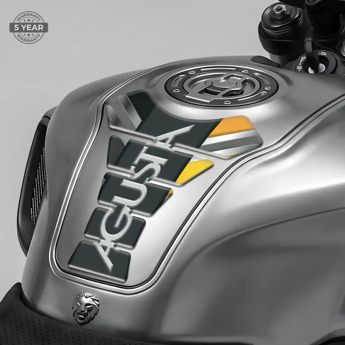 Agusta Tank Pads Fuse Motorbike Sleek Style