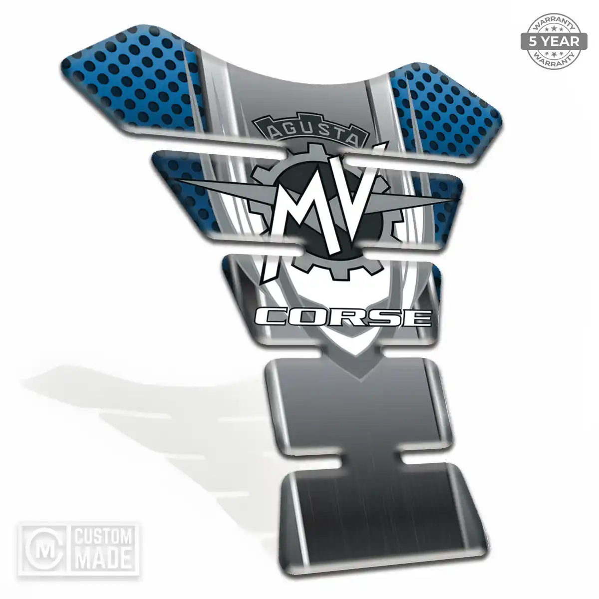 Agusta Tank Pads Fuse Motorcycle Elite Finish
