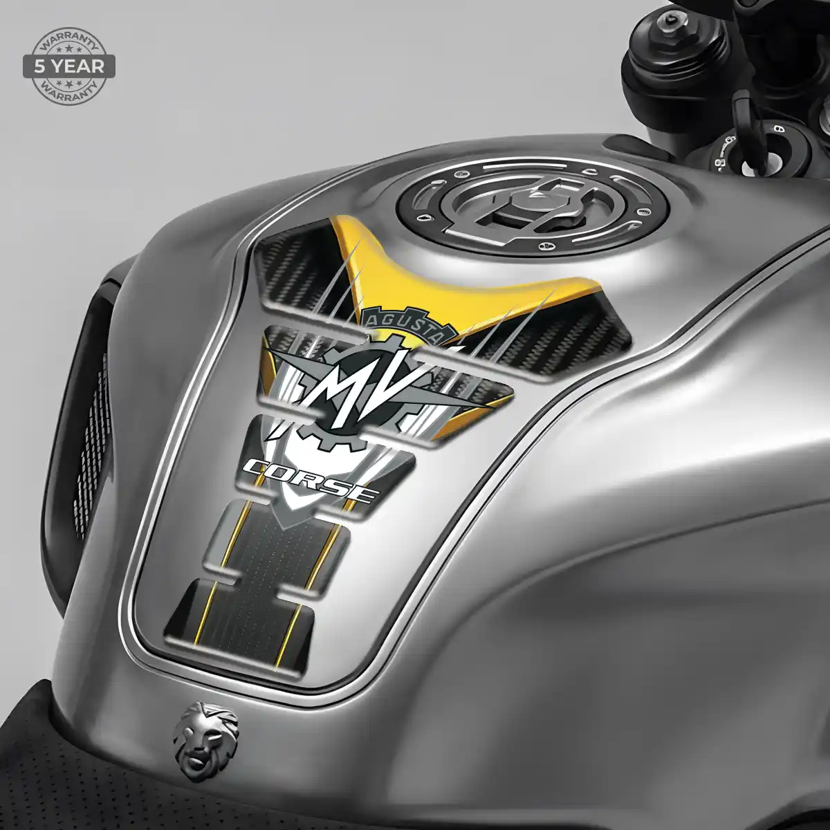 Agusta Tank Pads Guards Elite Finish
