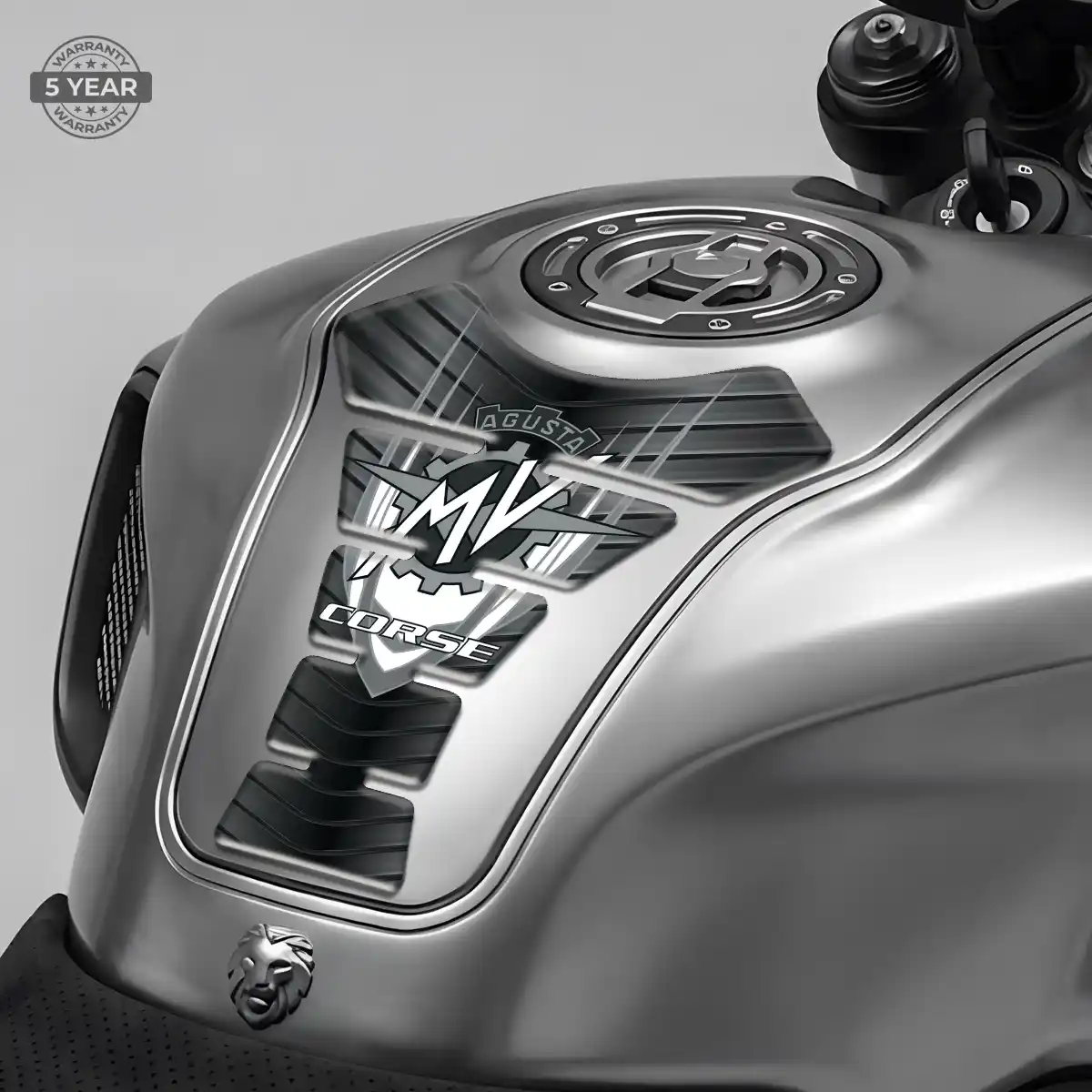 Agusta Tank Pads Guards Motorbike Refined Design