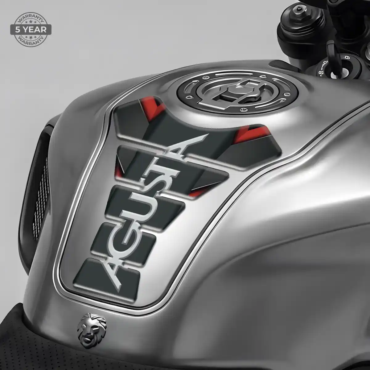 Agusta Tank Pads Guards Refined Design
