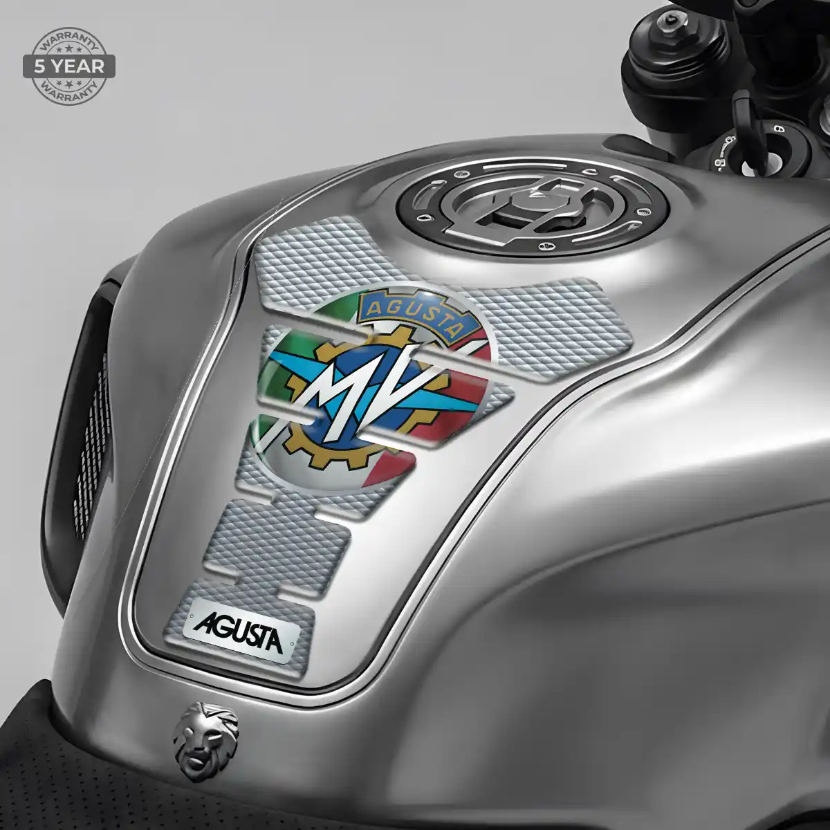 Agusta Tank Pads Guards Sleek Style