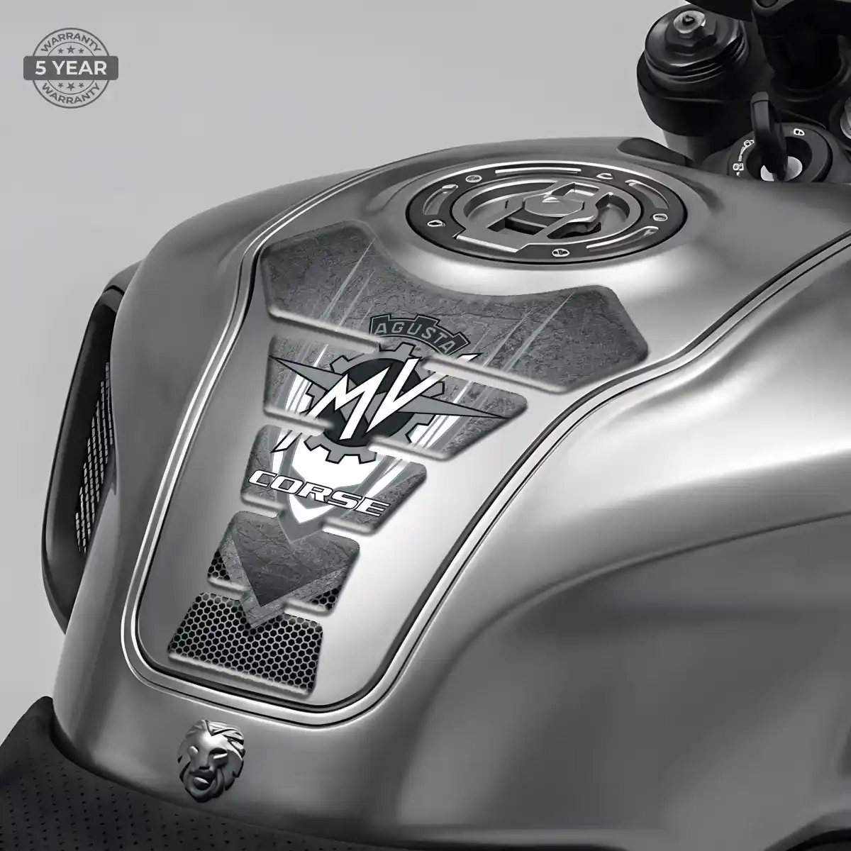 Agusta Tank Pads Motorbike Sleek Style