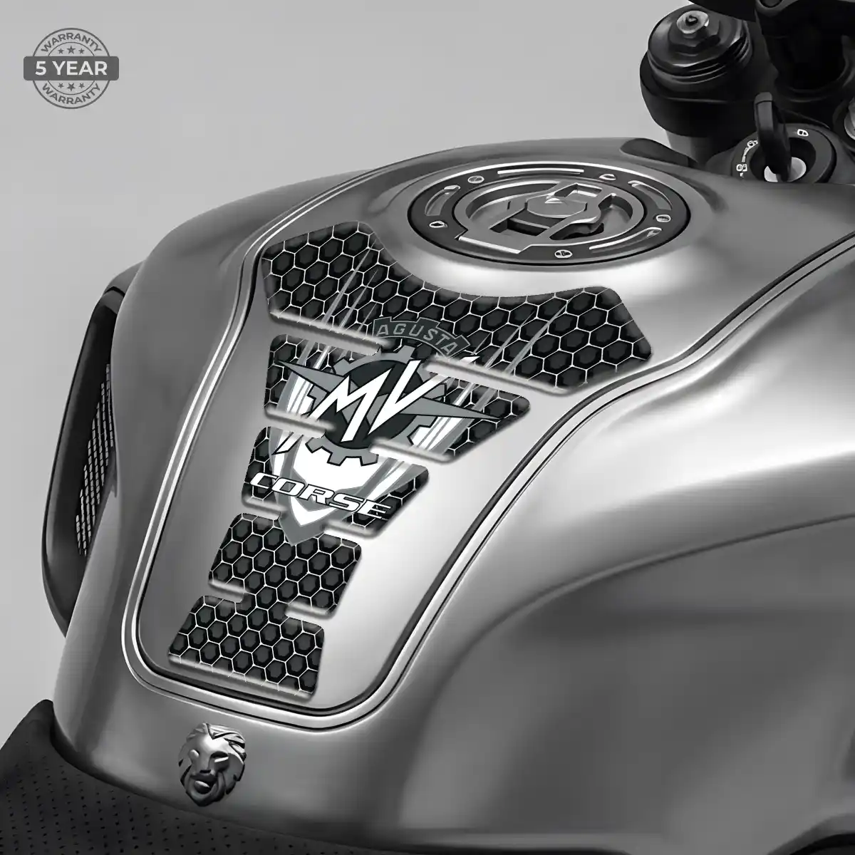 Agusta Tank Pads Motorcycle Elite Finish