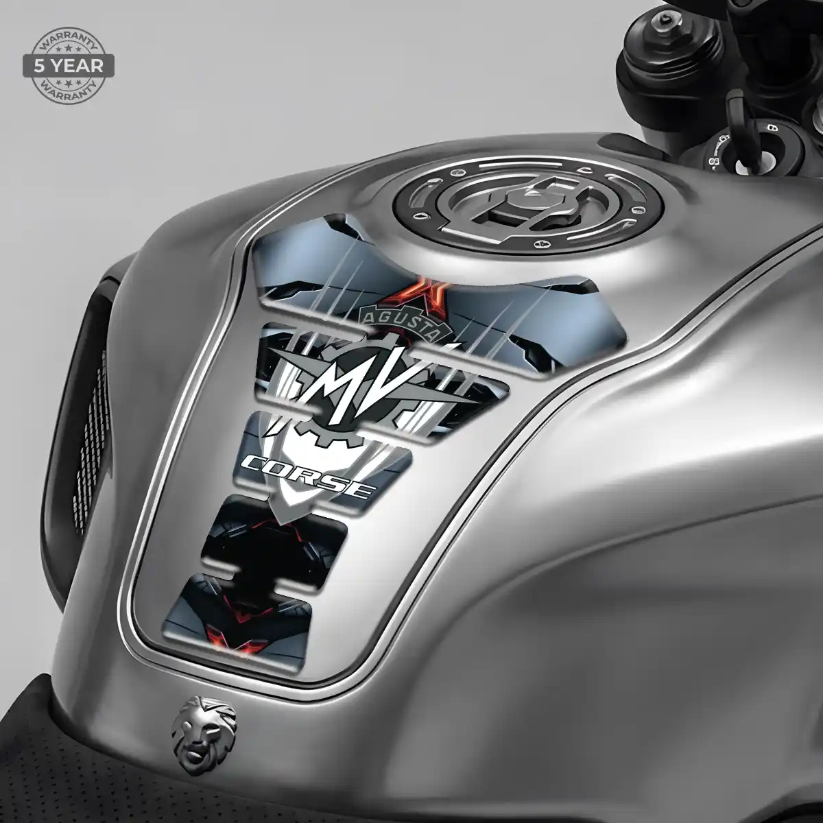 Agusta Tank Pads Motorcycle Sleek Style