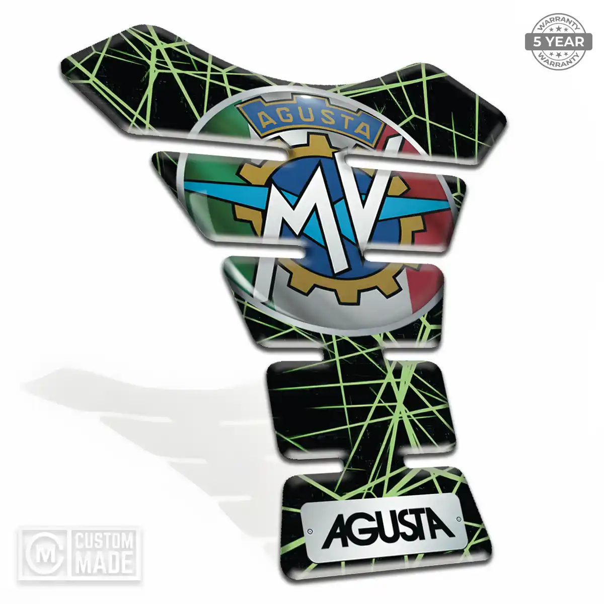 Agusta Tank Pads Protector Elite Finish