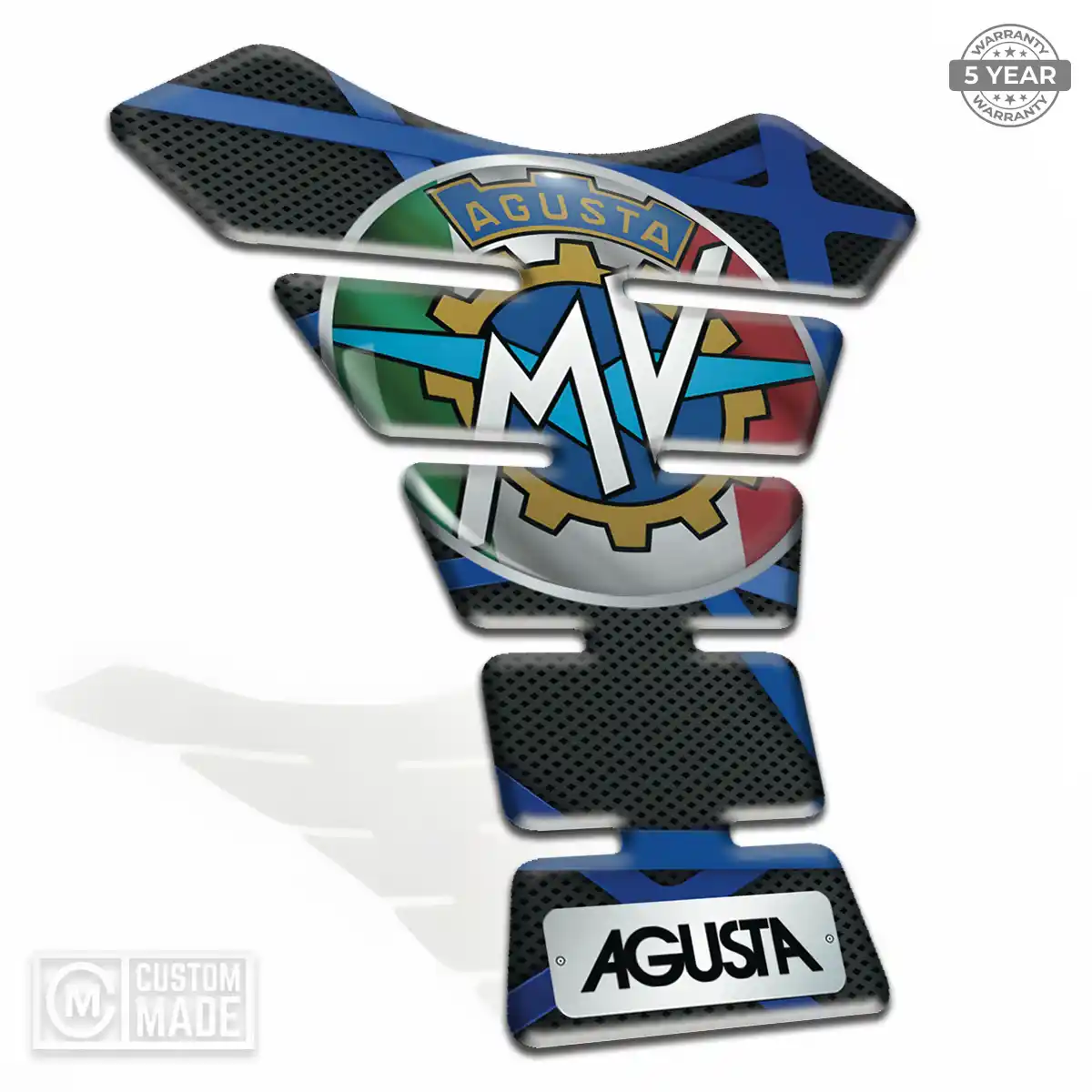 Agusta Tank Pads Protector Motorbike Sleek Style