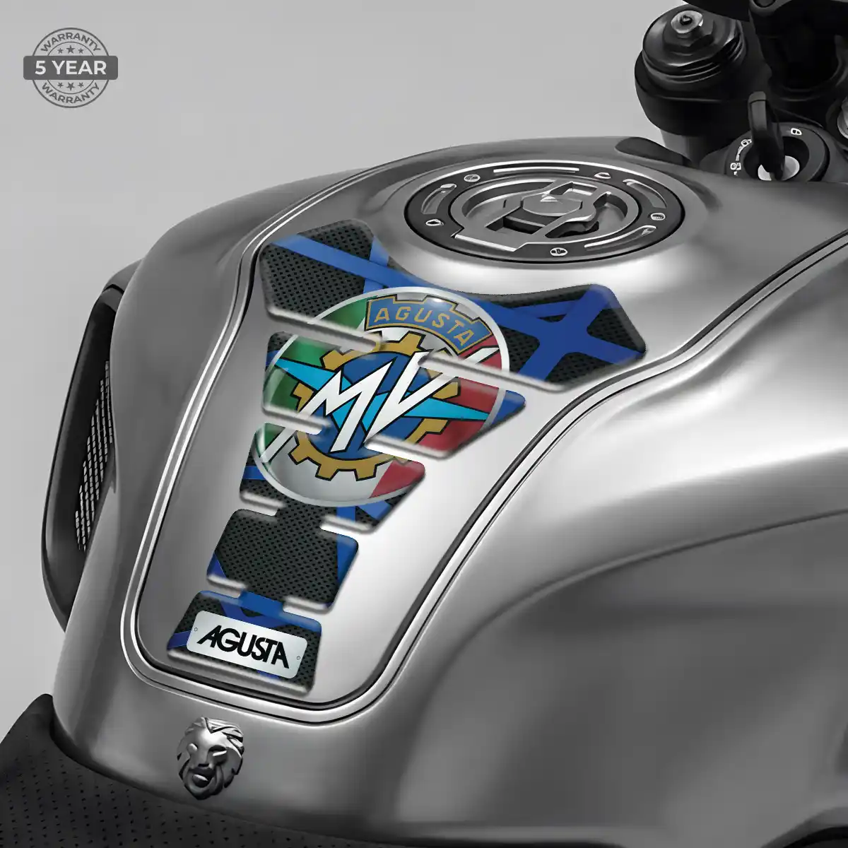 Agusta Tank Pads Protector Motorbike Sleek Style