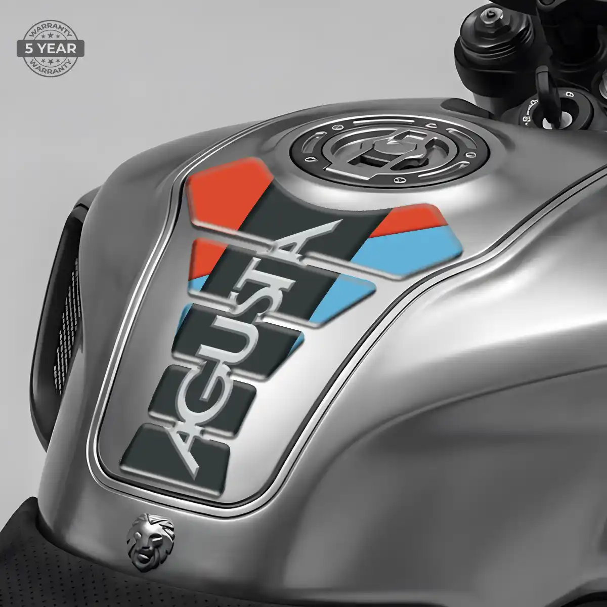 Agusta Tank Pads Protector Motorcycle Refined Design