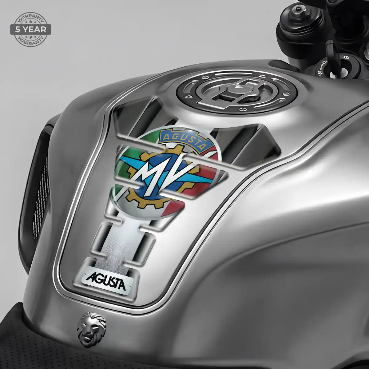 Agusta Tank Pads Protector Motorcycle Sleek Style
