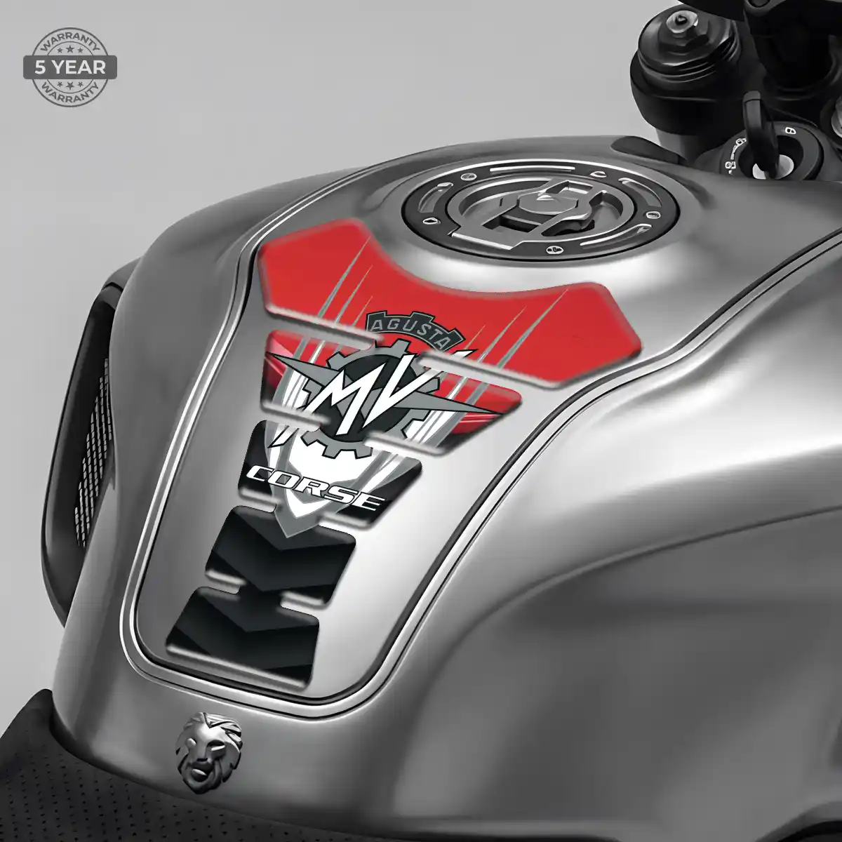 Agusta Tank Pads Refined Design