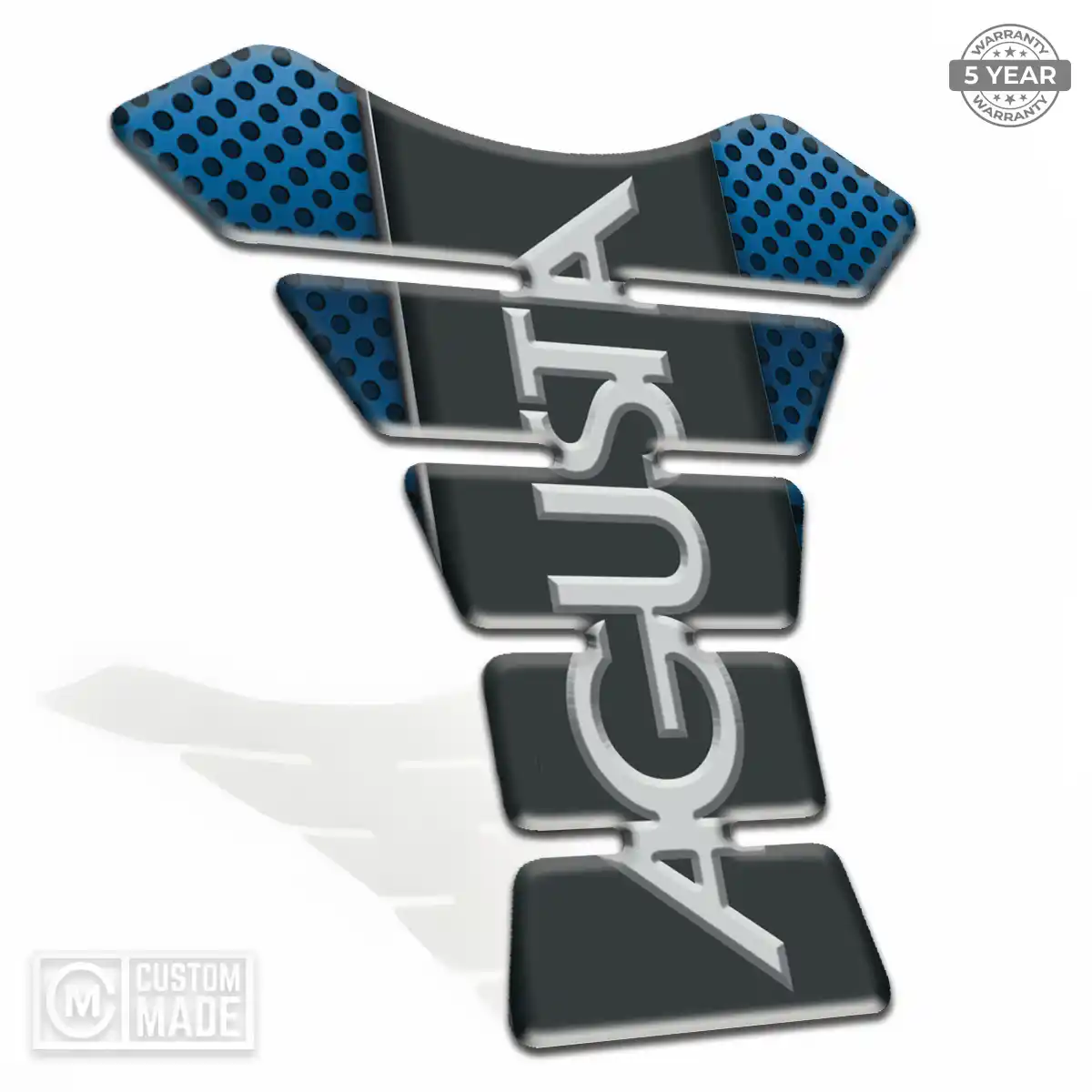 Agusta Tank Protector Fuse Elite Finish
