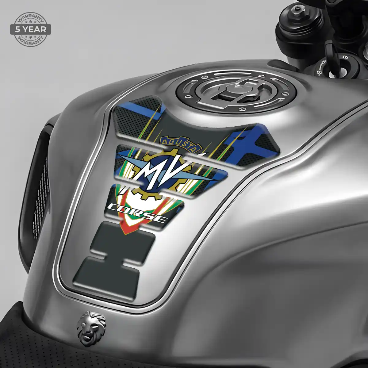 Agusta Tank Protector Guard Motorbike Sleek Style