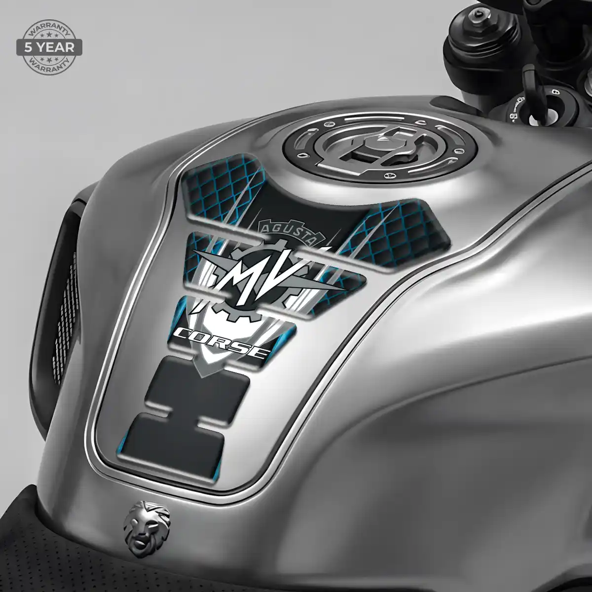 Agusta Tank Protector Guards Motorbike Elite Finish