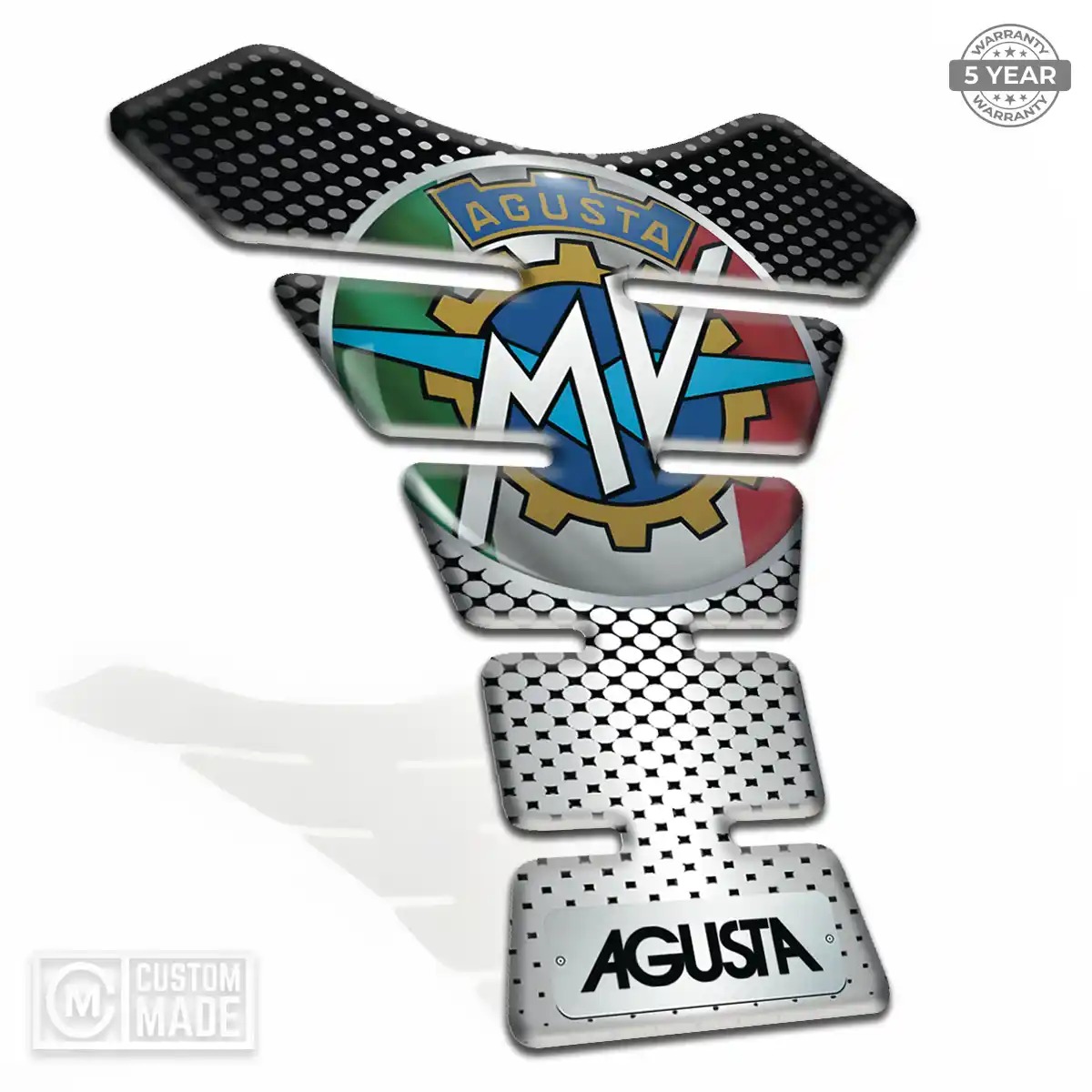 Agusta Tank Protector Guards Motorbike Sleek Style