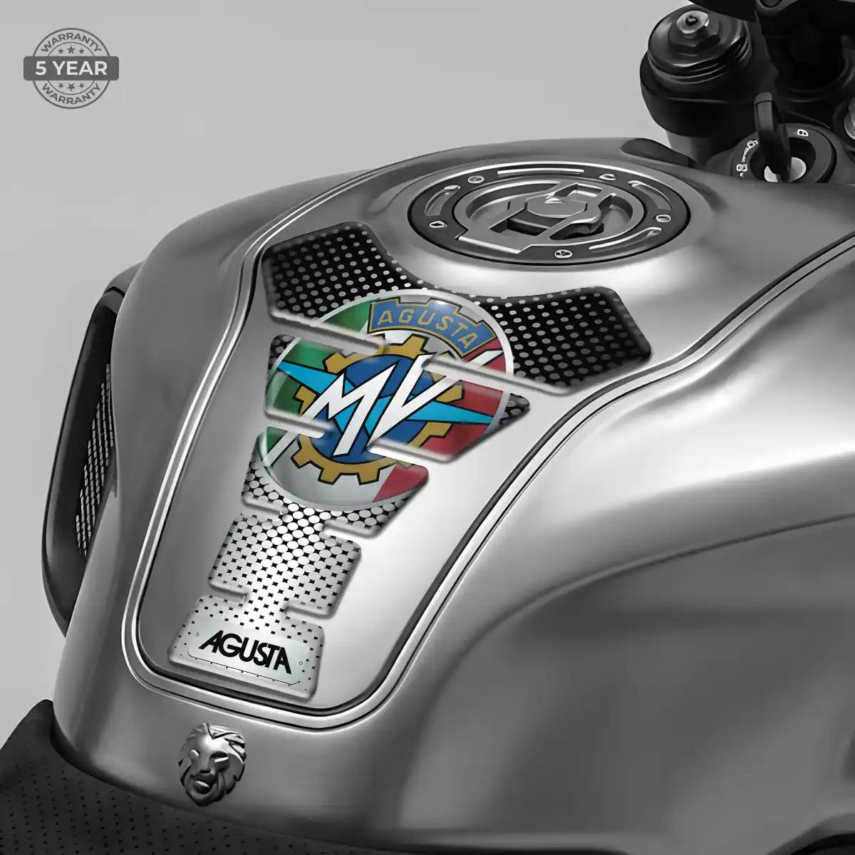 Agusta Tank Protector Guards Motorbike Sleek Style
