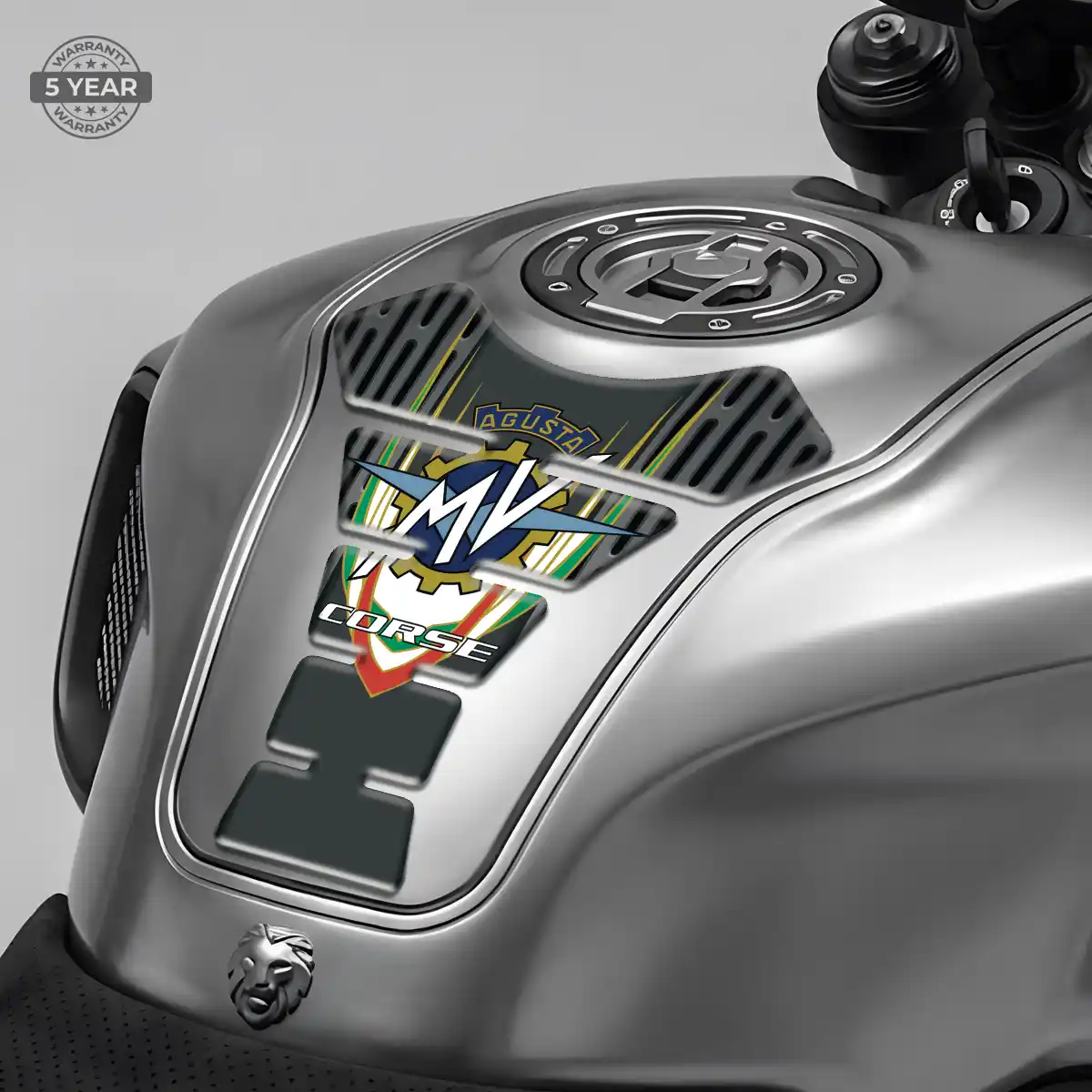Agusta Tank Protector Guards Motorcycle Elite Finish