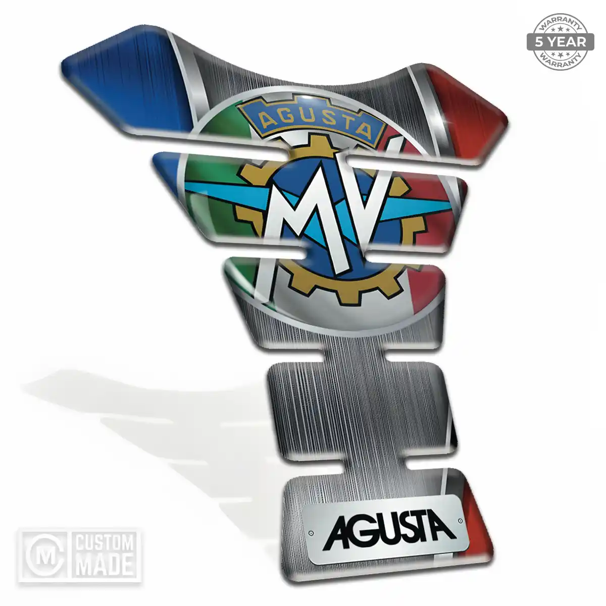 Agusta Tank Protector Guards Motorcycle Sleek Style