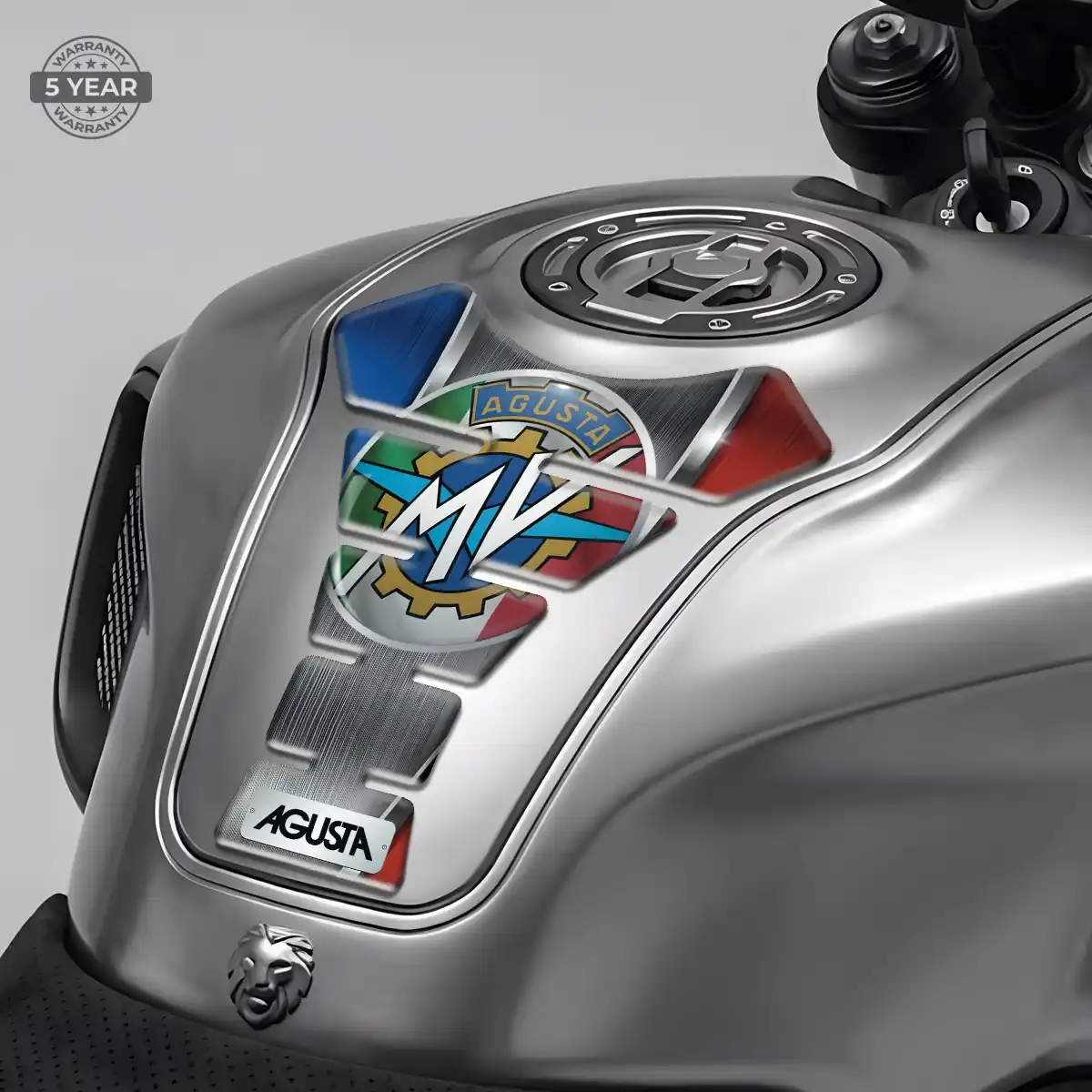 Agusta Tank Protector Guards Motorcycle Sleek Style
