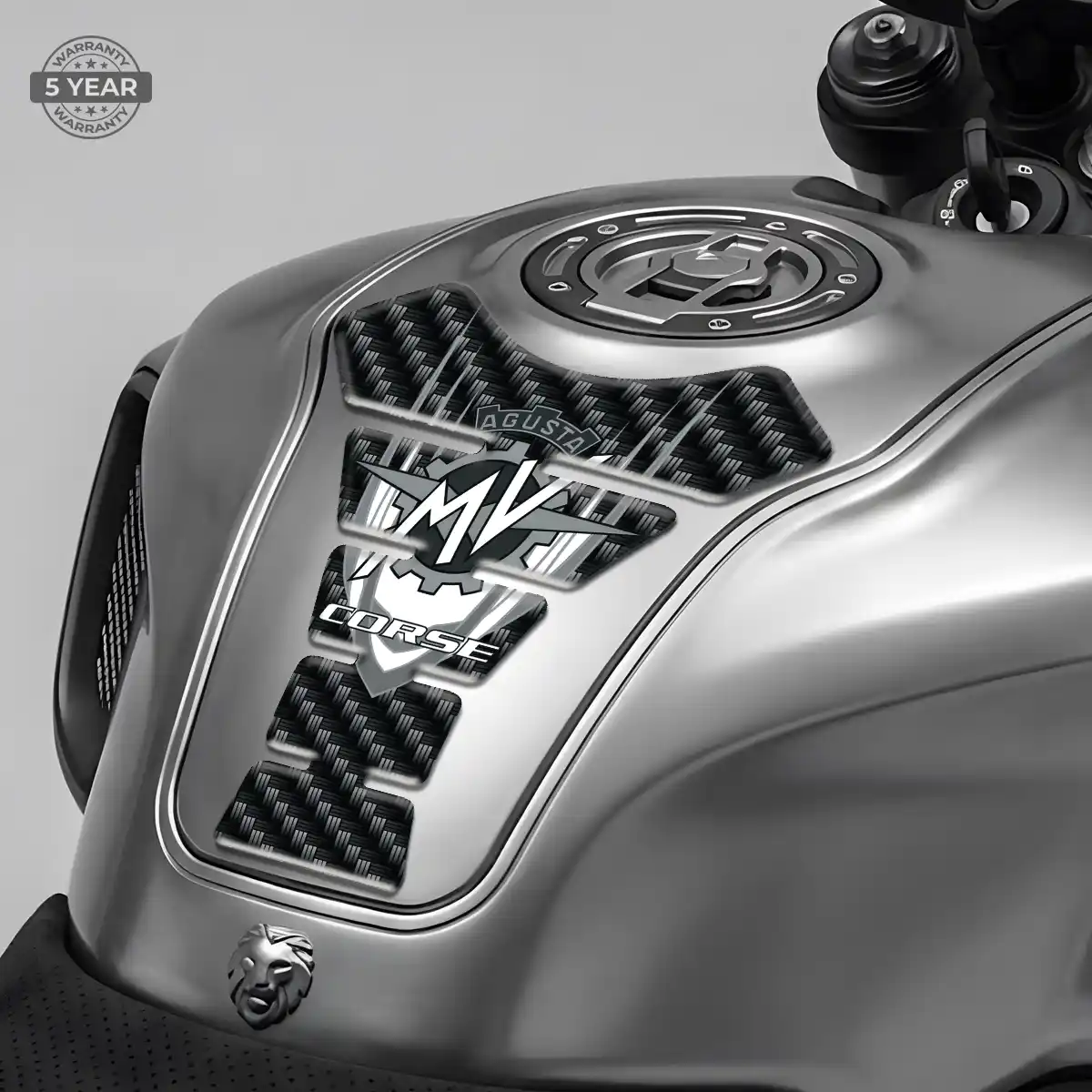 Agusta Tank Protector Guards Refined Design