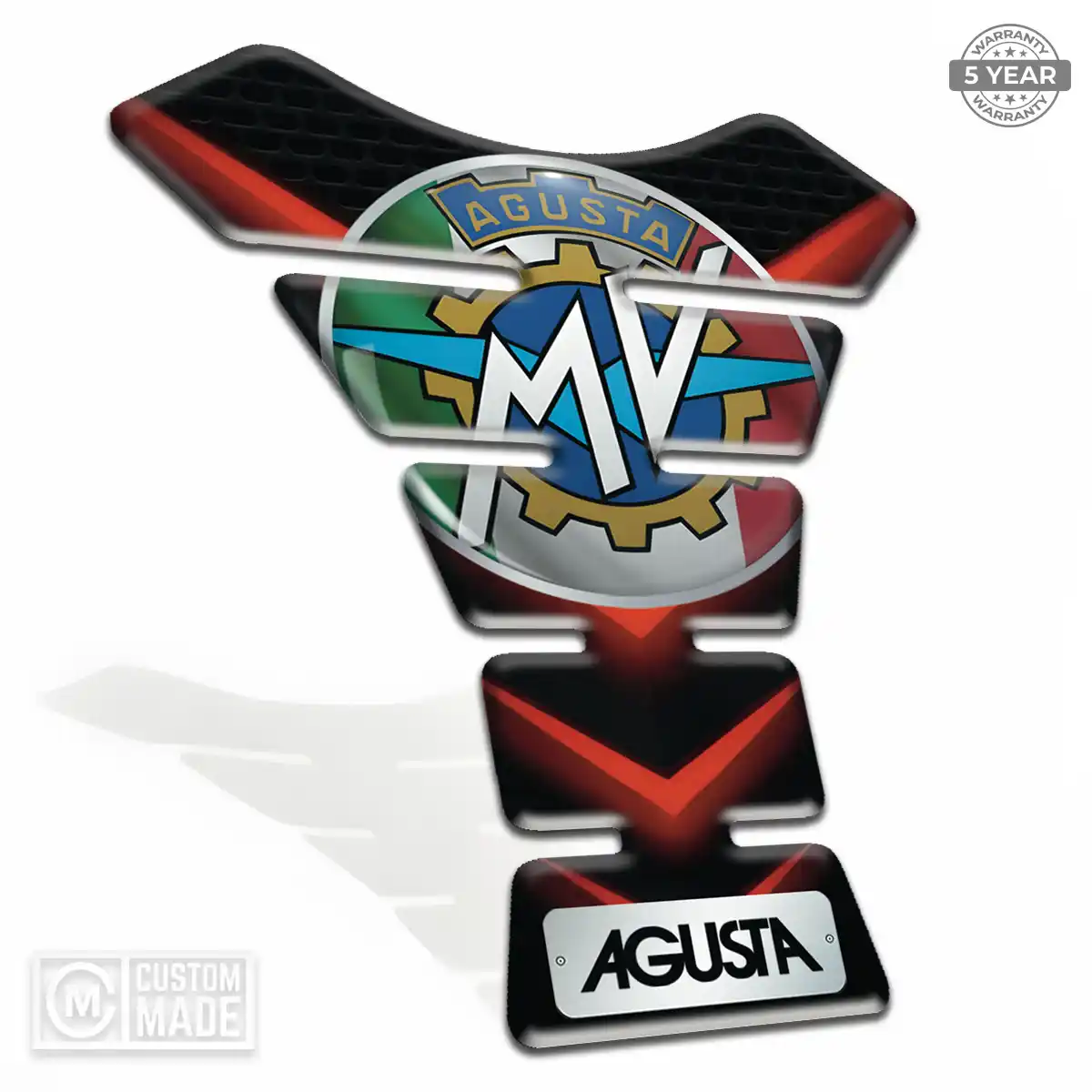 Agusta Tank Protector Motorbike Elite Finish