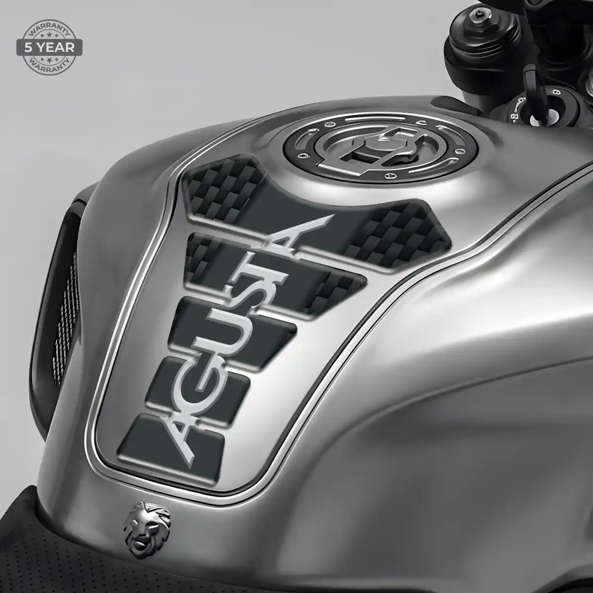 Agusta Tank Protector Motorcycle Refined Design