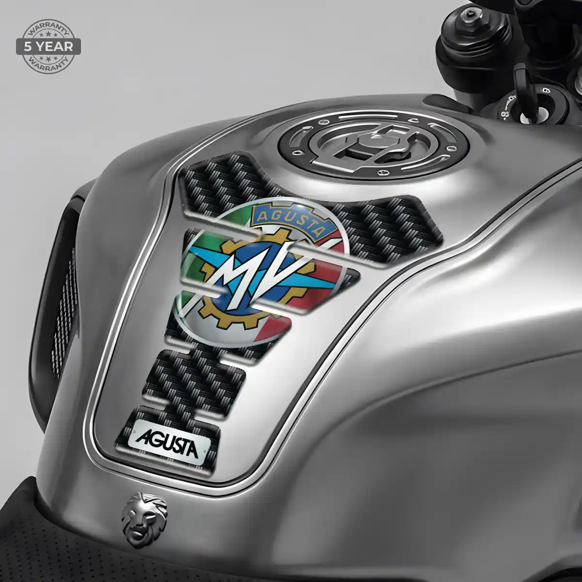 Agusta Tank Protector Motorcycle Sleek Style