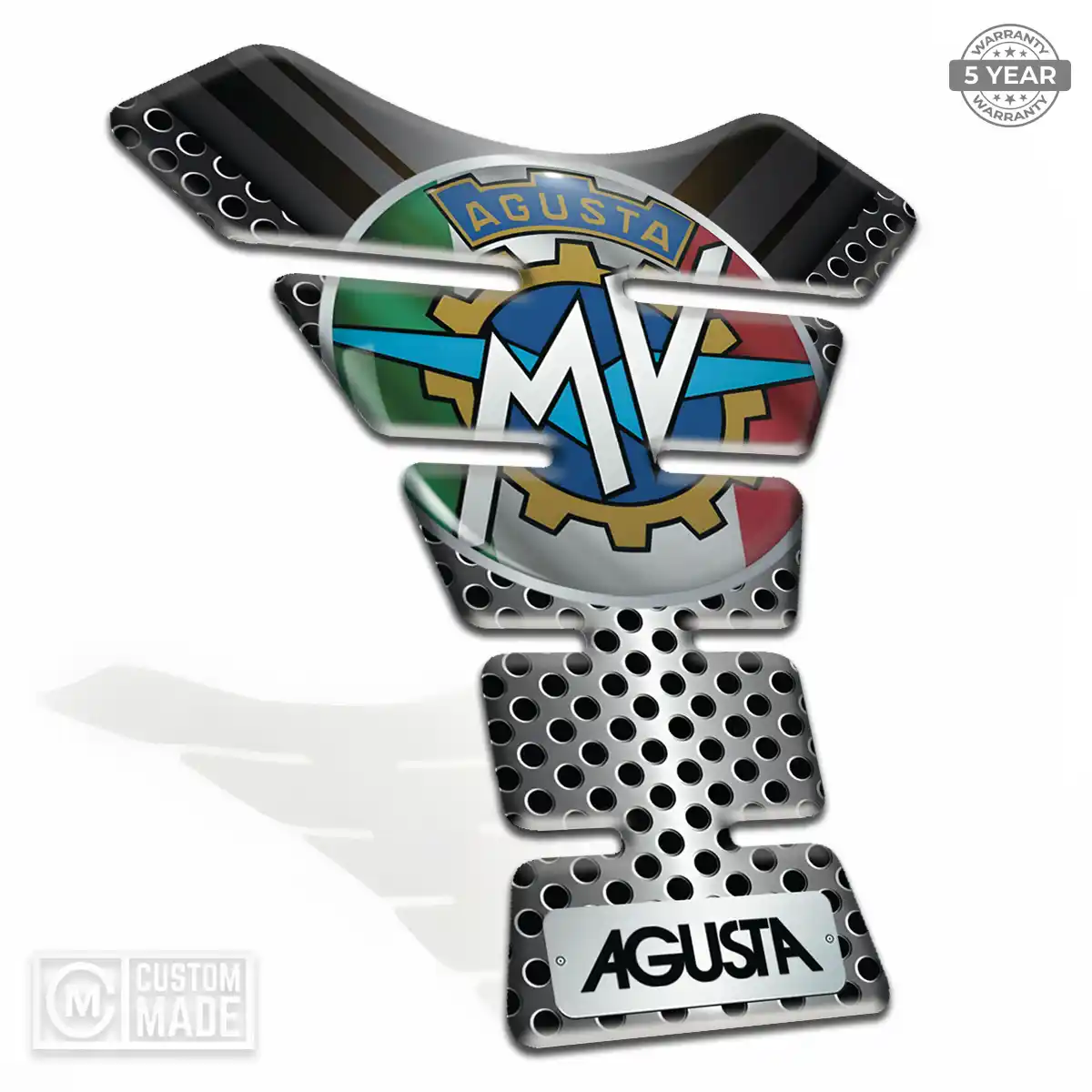 Agusta Tank Protector Pad Refined Design