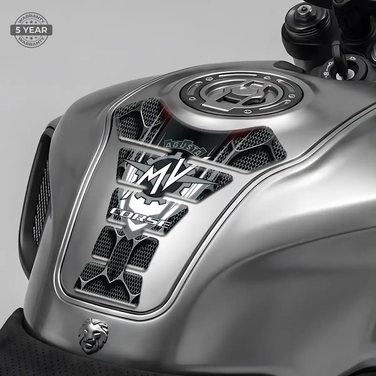 Agusta Tank Protector Pads Motorbike Elite Finish