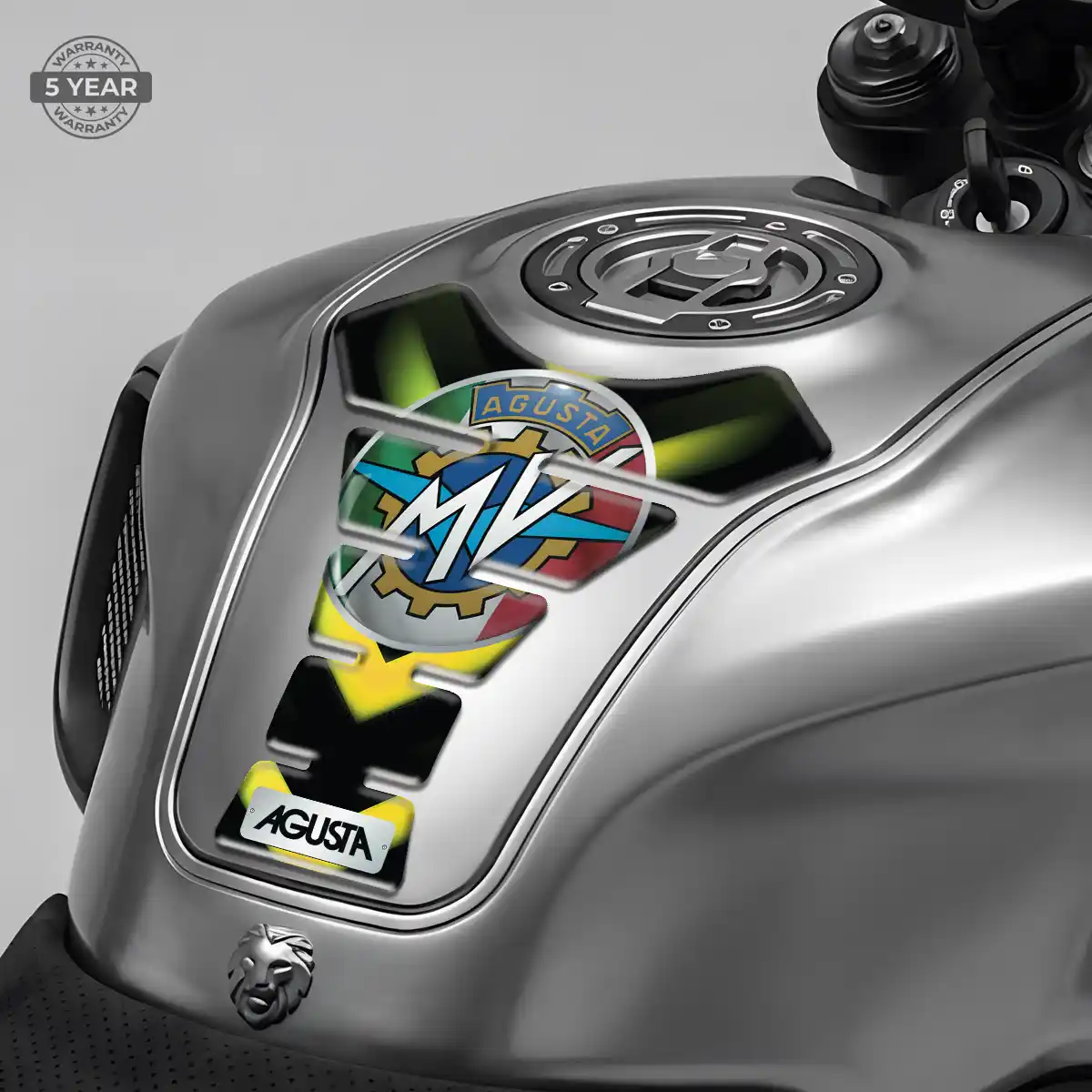 Agusta Tank Protector Pads Motorcycle Elite Finish