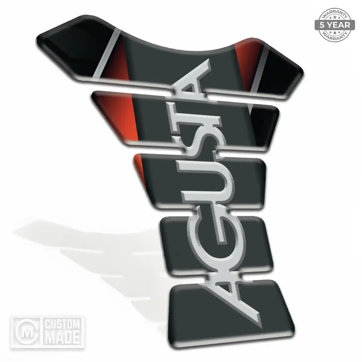 Agusta Tank Protector Pads Motorcycle Refined Design