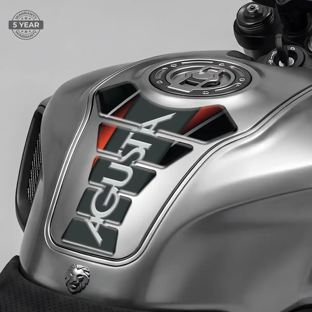 Agusta Tank Protector Pads Motorcycle Refined Design