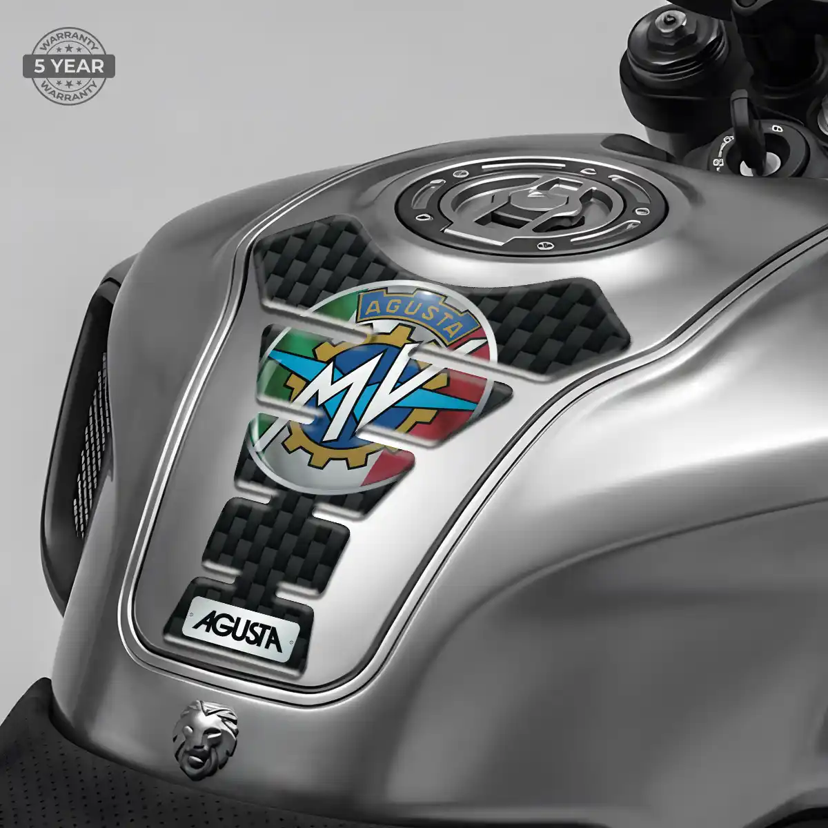 Agusta Tank Protector Sleek Style