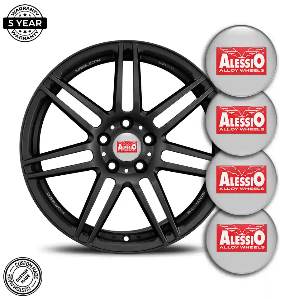 Alessio Domed Emblem Self-Adhesive Stylish Design