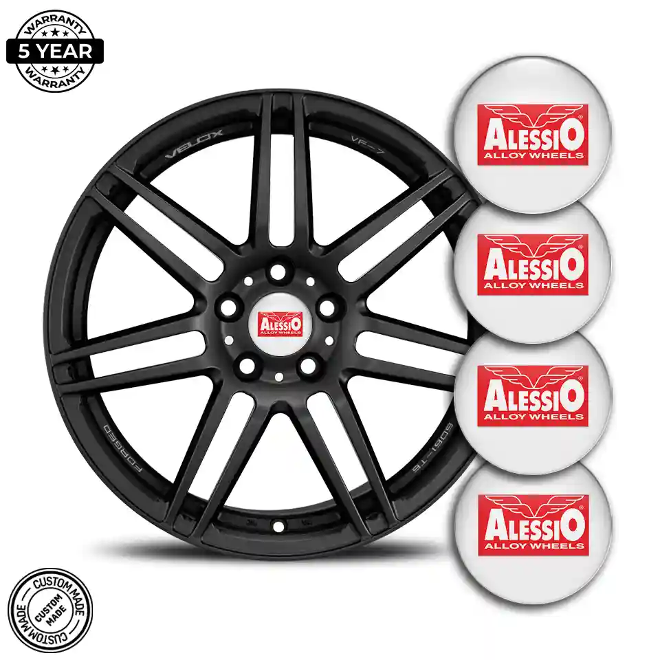 Alessio Domed Sticker Stylish Design