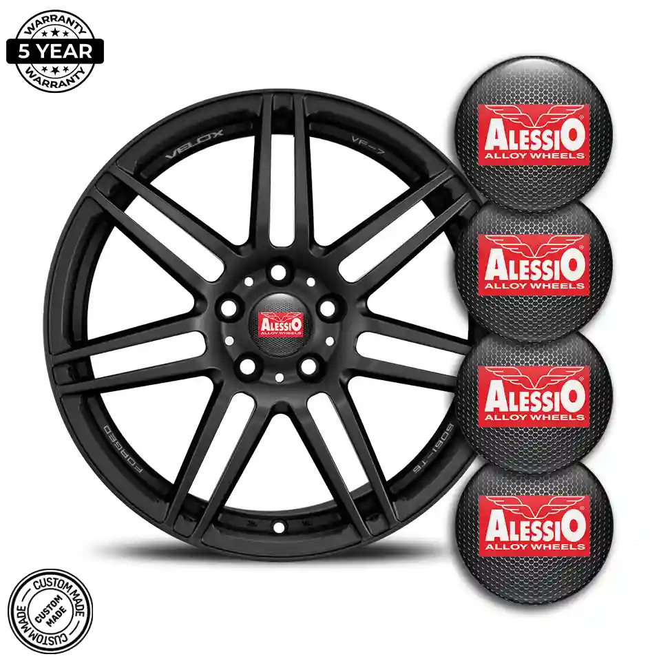 Alessio Logo Silicone Badge Stylish Design