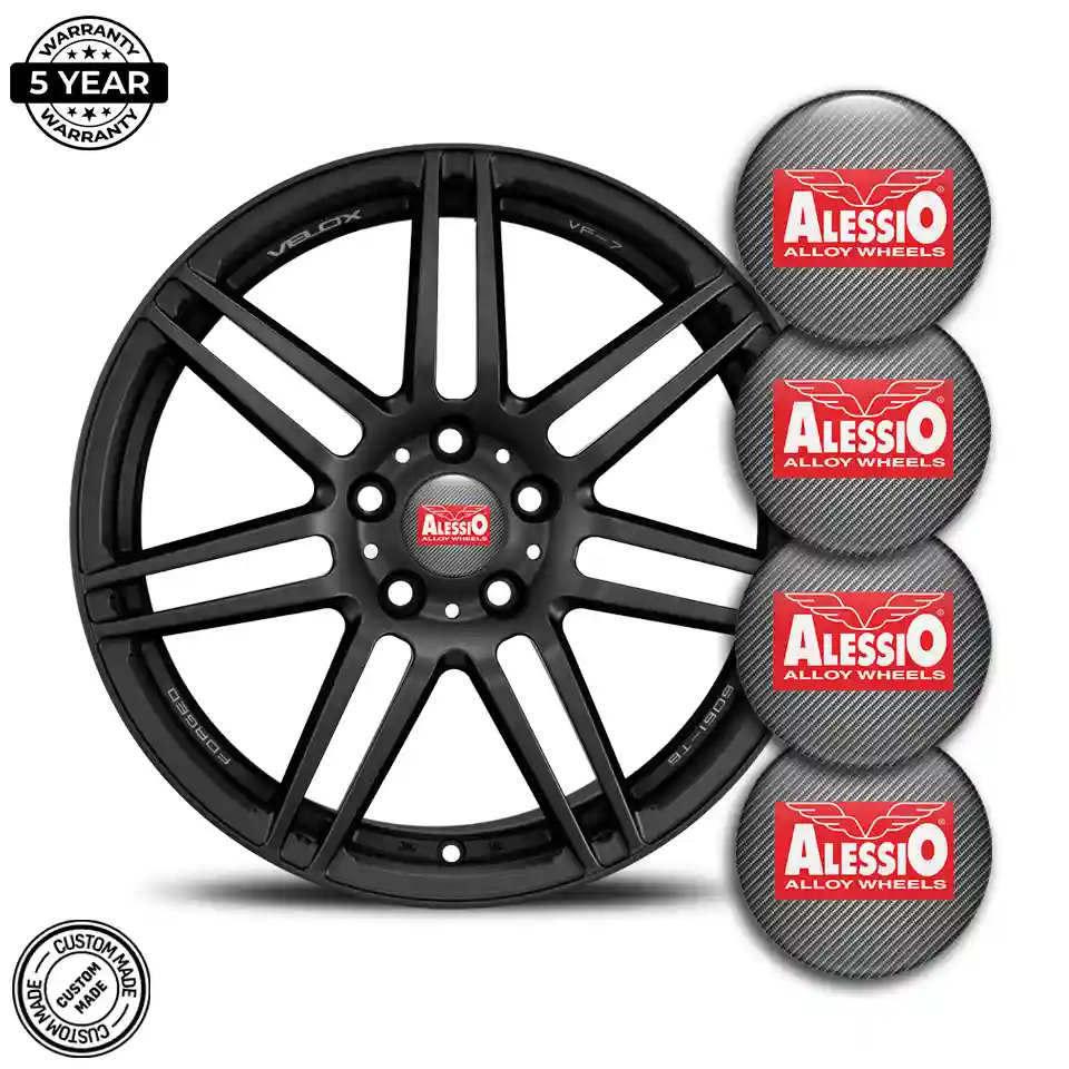 Alessio Logo Silicone Sticker Stylish Design