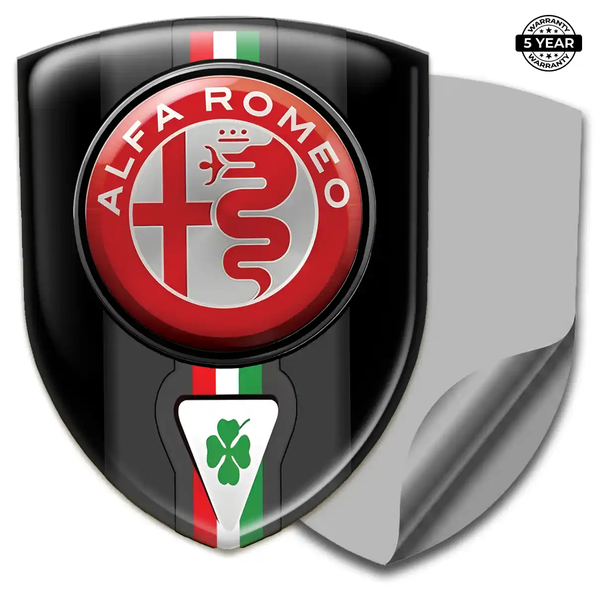 Alfa Romeo 3D Emblem Sticker Exclusive Series