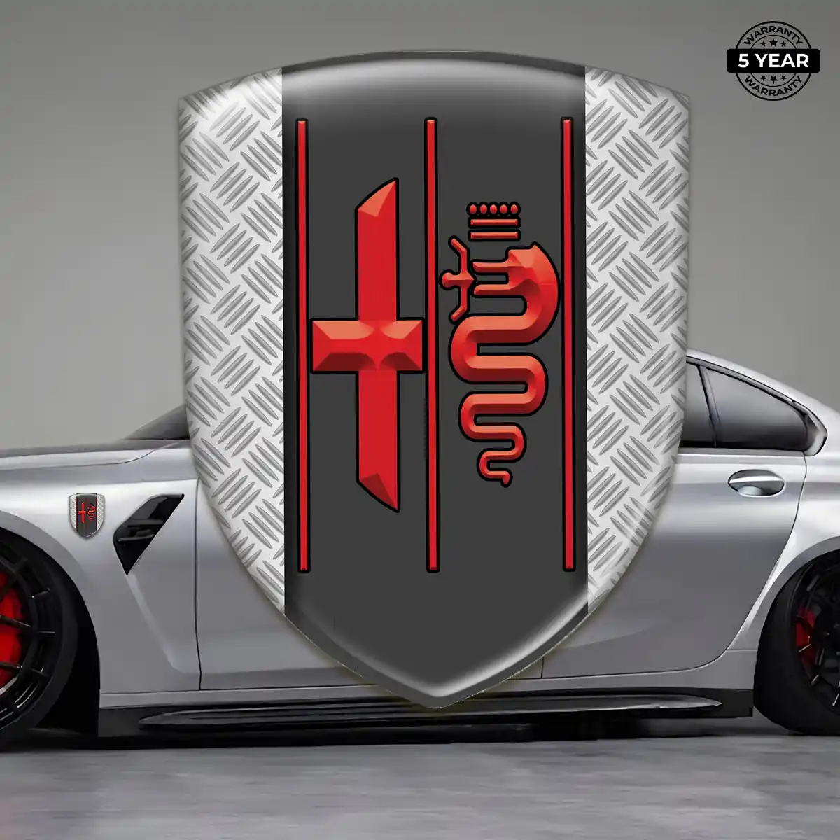 Alfa Romeo 3D Gel Sticker Exclusive Series